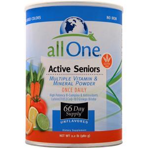 All One Multiple Vitamins & Minerals - Active Senior's Formula Unflavored 35.2 oz