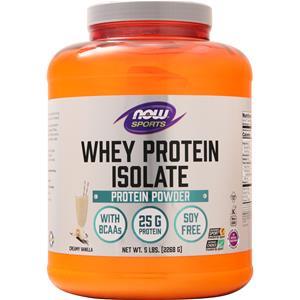 Now Whey Protein Isolate Creamy Vanilla 5 lbs