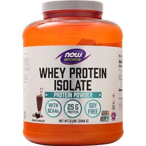 Now Whey Protein Isolate Creamy Chocolate 5 lbs