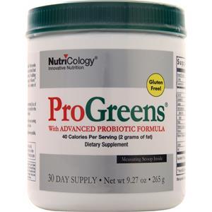 Nutricology ProGreens Powder  265 grams