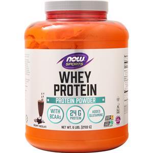 Now Whey Protein Creamy Chocolate 6 lbs