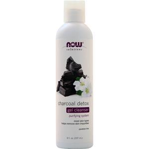 Now Solutions - Charcoal Detox Gel Cleanser  8 fl.oz