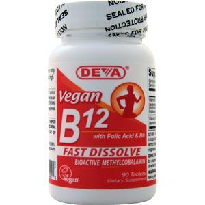 Deva Nutrition Vegan B-12  90 tabs