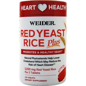 Weider Red Yeast Rice Plus  120 tabs