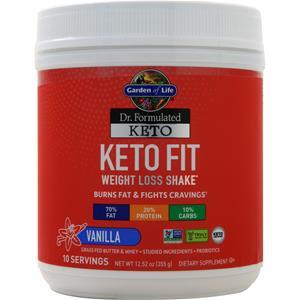 Garden Of Life Dr. Formulated Keto - Keto Fit Vanilla 355 grams