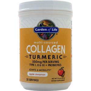 Garden Of Life Multi-Sourced Collagen - Turmeric Apple Cinnamon 220 grams