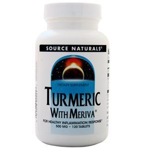 Source Naturals Turmeric with Meriva  120 tabs
