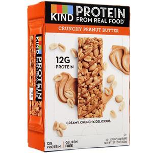 Kind Protein Bar Crunchy Peanut Butter 12 bars