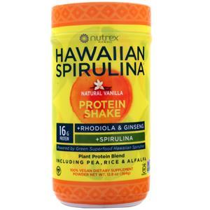 Nutrex Hawaii Hawaiian Spirulina Protein Shake Natural Vanilla 12.8 oz