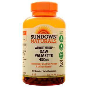 Sundown Naturals Saw Palmetto - Whole Herb (450mg)  250 caps