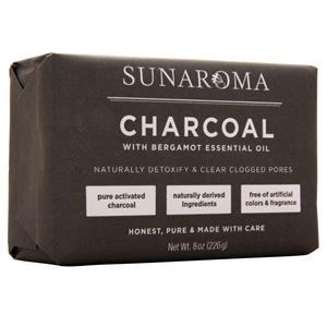 Sunaroma Body Bar Charcoal 8 oz