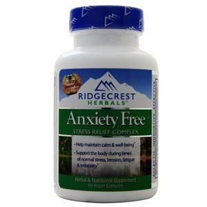 Ridgecrest Herbals Anxiety Free Stress Release Complex  60 vcaps