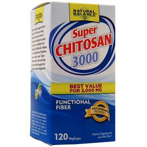 Natural Balance Super Chitosan 3000  120 vcaps