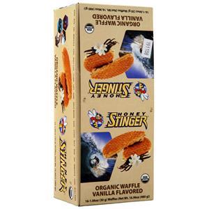 Honey Stinger Organic Waffle Vanilla 16 pckts