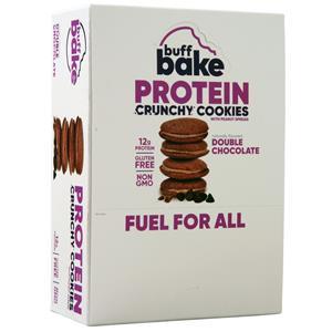 Buff Bake Protein Crunchy Cookie Double Chocolate 8 pack