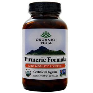 Organic India Turmeric Formula  180 vcaps