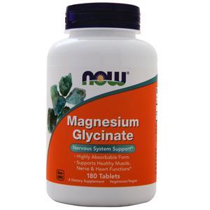 Now Magnesium Glycinate  180 tabs