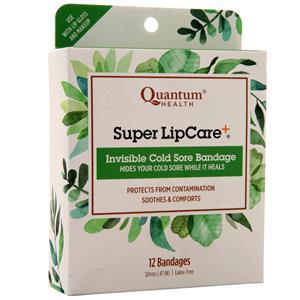 Quantum Super LipCare + - Invisible Cold Sore Bandage  12 count