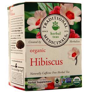Traditional Medicinals Organic Herbal Tea Hibiscus 16 pckts