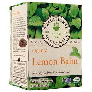 Traditional Medicinals Organic Herbal Tea Lemon Balm 16 pckts