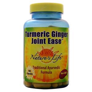 Nature's Life Turmeric Ginger Joint Ease  100 caps