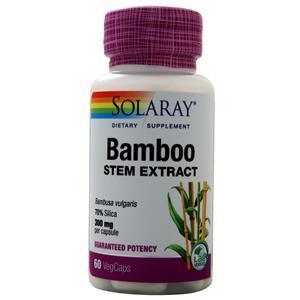 Solaray Bamboo Stem Extract (300mg)  60 vcaps