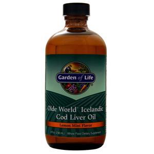 Garden Of Life Olde World Icelandic Cod Liver Oil Lemon Mint 8 fl.oz