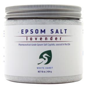 White Egret Epsom Salt Lavender 16 oz