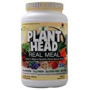 Genceutic Naturals Plant Head Real Meal Vanilla 2.3 lbs