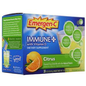 Alacer Emergen-C Immune + with Vitamin D Citrus 30 pckts