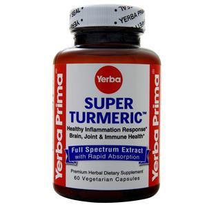 Yerba Prima Super Turmeric  60 vcaps