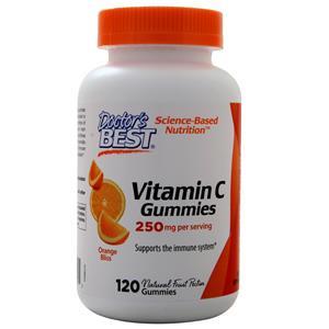 Doctor's Best Vitamin C Gummies Orange Bliss 120 gummy
