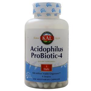 KAL Acidophilus ProBiotic-4  250 vcaps
