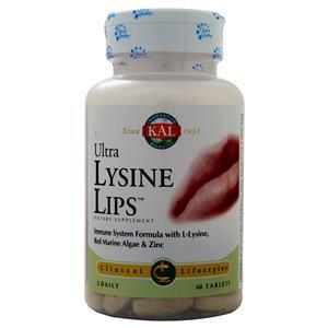 KAL Ultra Lysine Lips  60 tabs