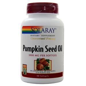 Solaray Pumpkin Seed Oil (1000mg)  90 sgels