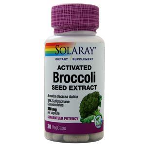 Solaray Activated Broccoli Seed Extract  30 vcaps