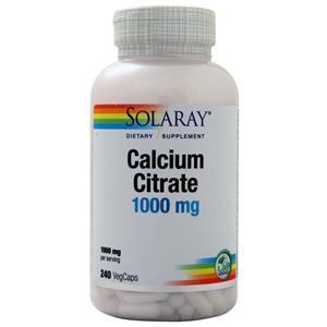 Solaray Calcium Citrate  240 vcaps