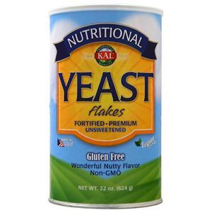 KAL Nutritional Yeast Flakes Unsweetened 22 oz
