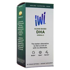 iWi Algae-Based DHA  60 sgels