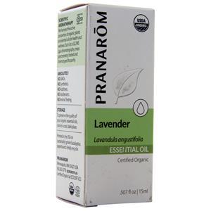 Pranarom Lavender - Certified Organic Essential Oil  15 mL