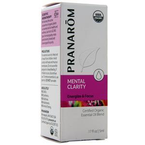 Pranarom Mental Clarity - Certified Organic Essential Oil  5 mL