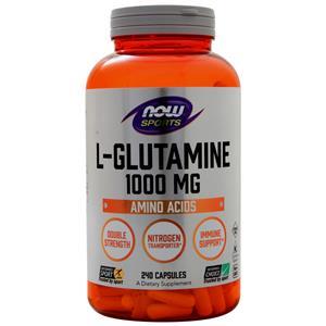 Now L-Glutamine (1000mg)  240 caps