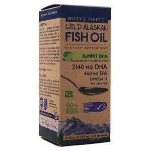 Wiley's Finest Wild Alaskan Fish Oil - Summit DHA Natural Lime 4.23 fl.oz