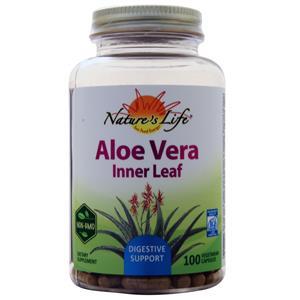 Nature's Life Aloe Vera Inner Leaf  100 vcaps