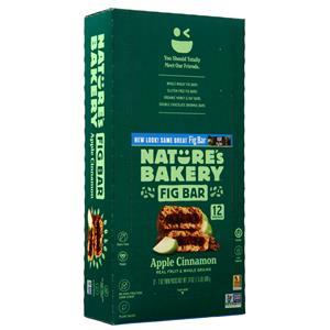 Nature's Bakery Fig Bar Apple Cinnamon (12 TwinPacks) 24 bars