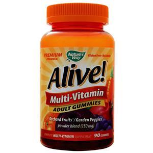 Nature's Way Alive! Multi Adult Gummies Fruit 90 gummy