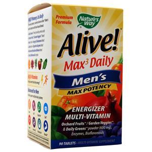 Nature's Way Alive! Max3 Daily Men's - Max Potency  90 tabs