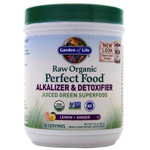Garden Of Life Raw Organic Perfect Food Alkalizer & Detoxifier Lemon-Ginger 282 grams