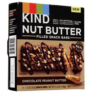 Kind Nut Butter Filled Snack Bar Chocolate Peanut Butter 4 bars