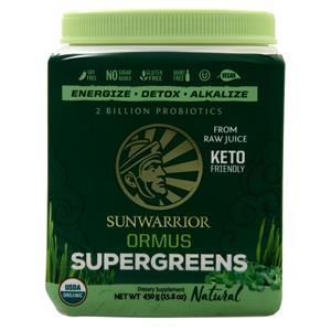 SunWarrior Ormus Super Greens Natural 450 grams